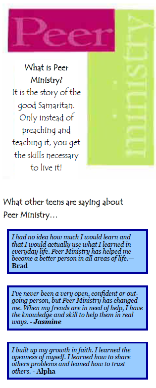Peer Ministry