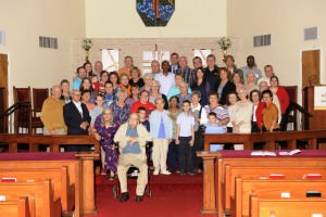 Members of Grace Lutheran Church in Fort Worth on their 110th anniversary