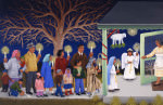 "Las posadas 2000" by Carmen Lomas Garza