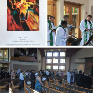 Service of Remembrance, Lament, Hope, and Healing (July 23, 2016)